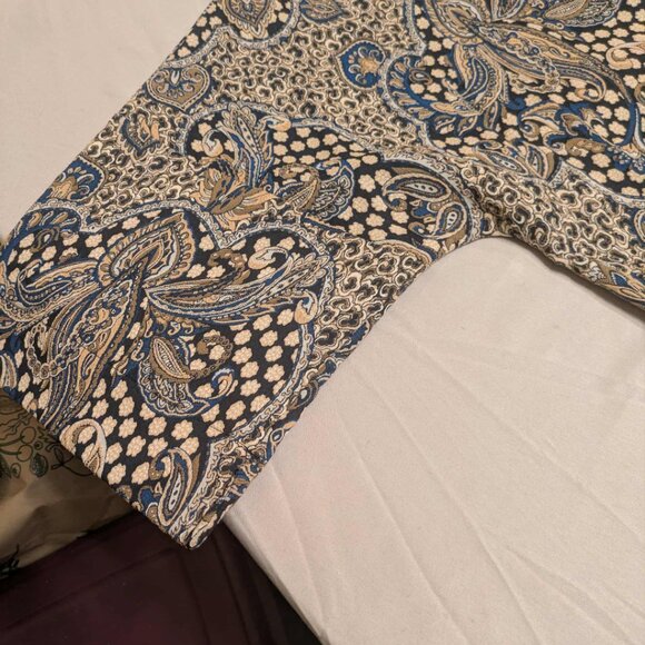 Bryn Walker Oversized Kimono style Jacket Women S Gorgeous Geometric Pattern EUC - Picture 12 of 15